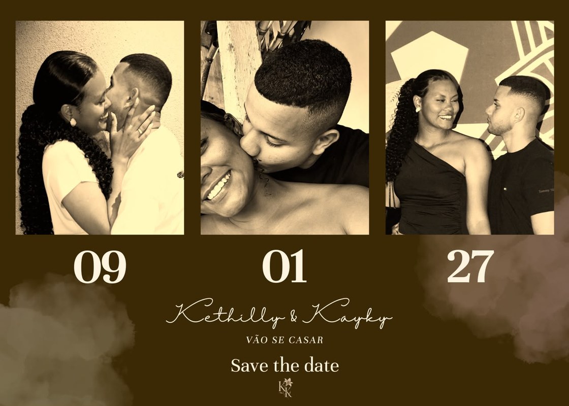 Save the Date — Kethilly & Kayky 09.01.2027